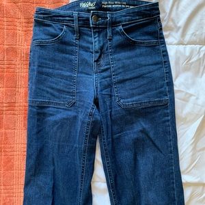 Vintage bell bottom high waisted jeans
